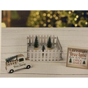 Bullseye Playground CHRISTMAS TREE LANE Tiered Tray Props Christmas Decor